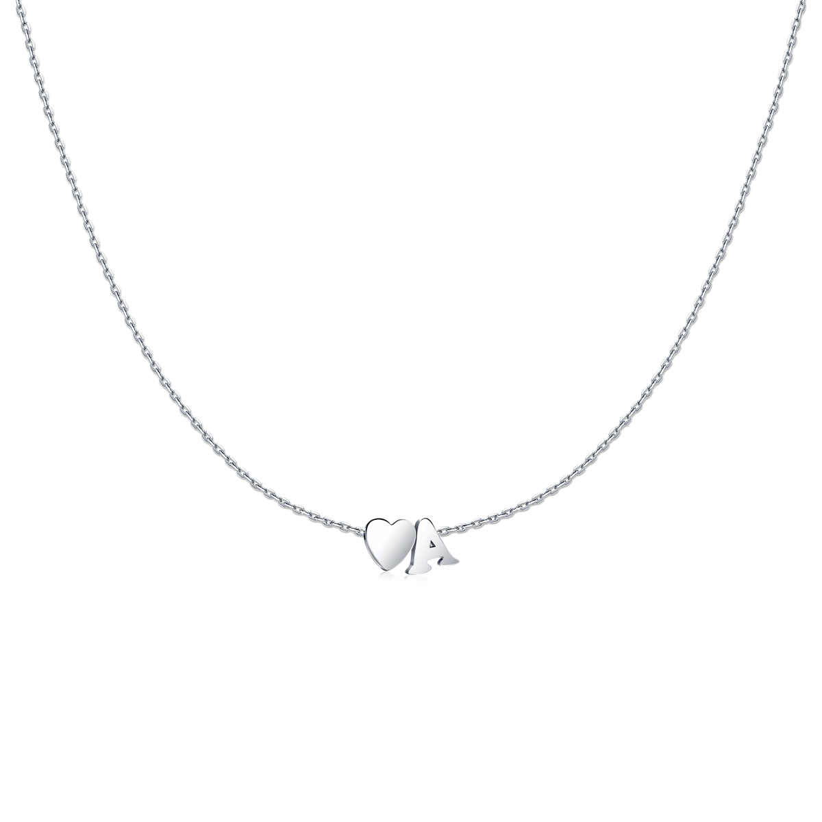 Collier Lettre Amour - LaMaisonDesBijoux