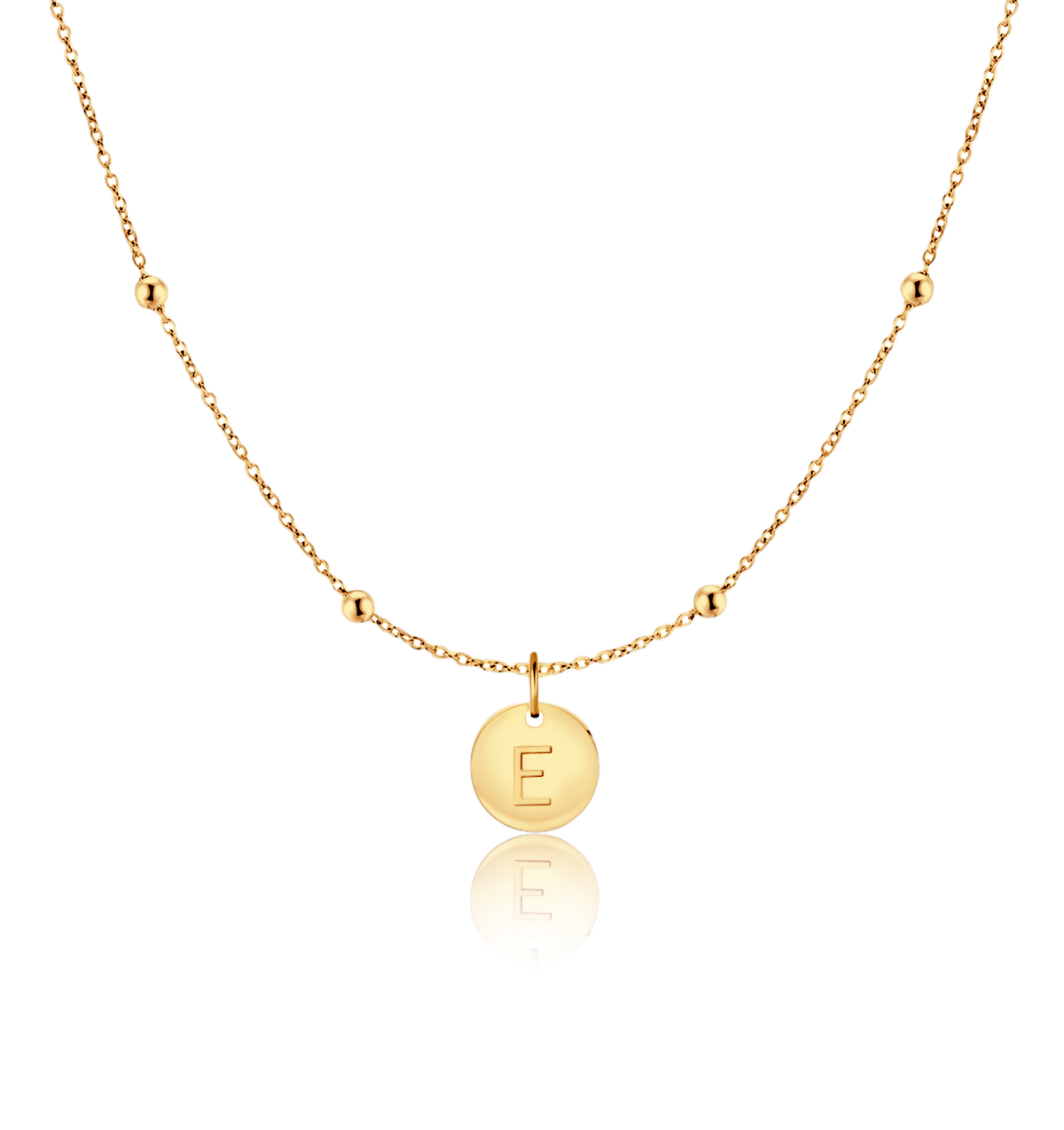 Collier Cercle Initiale