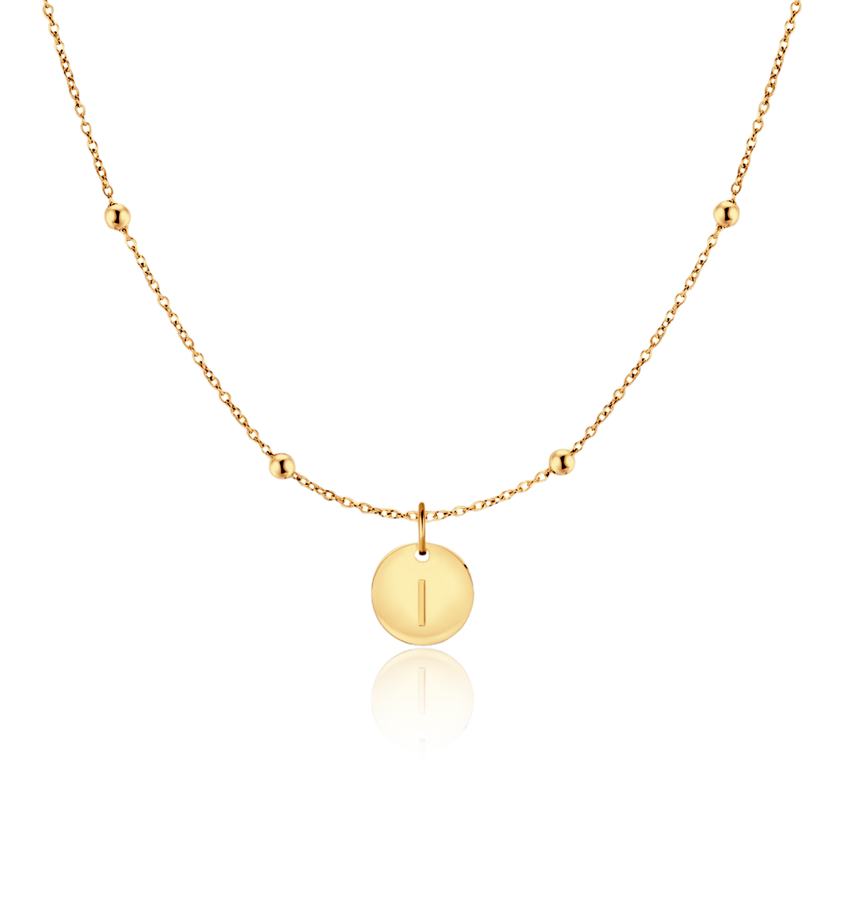 Collier Cercle Initiale
