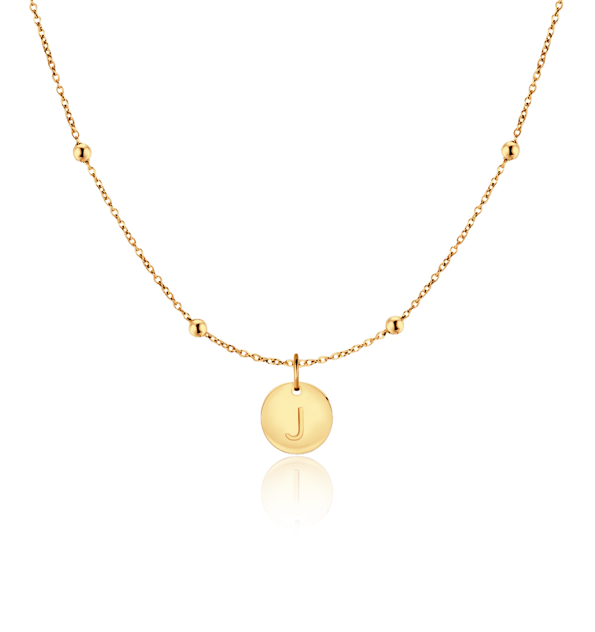Collier Cercle Initiale