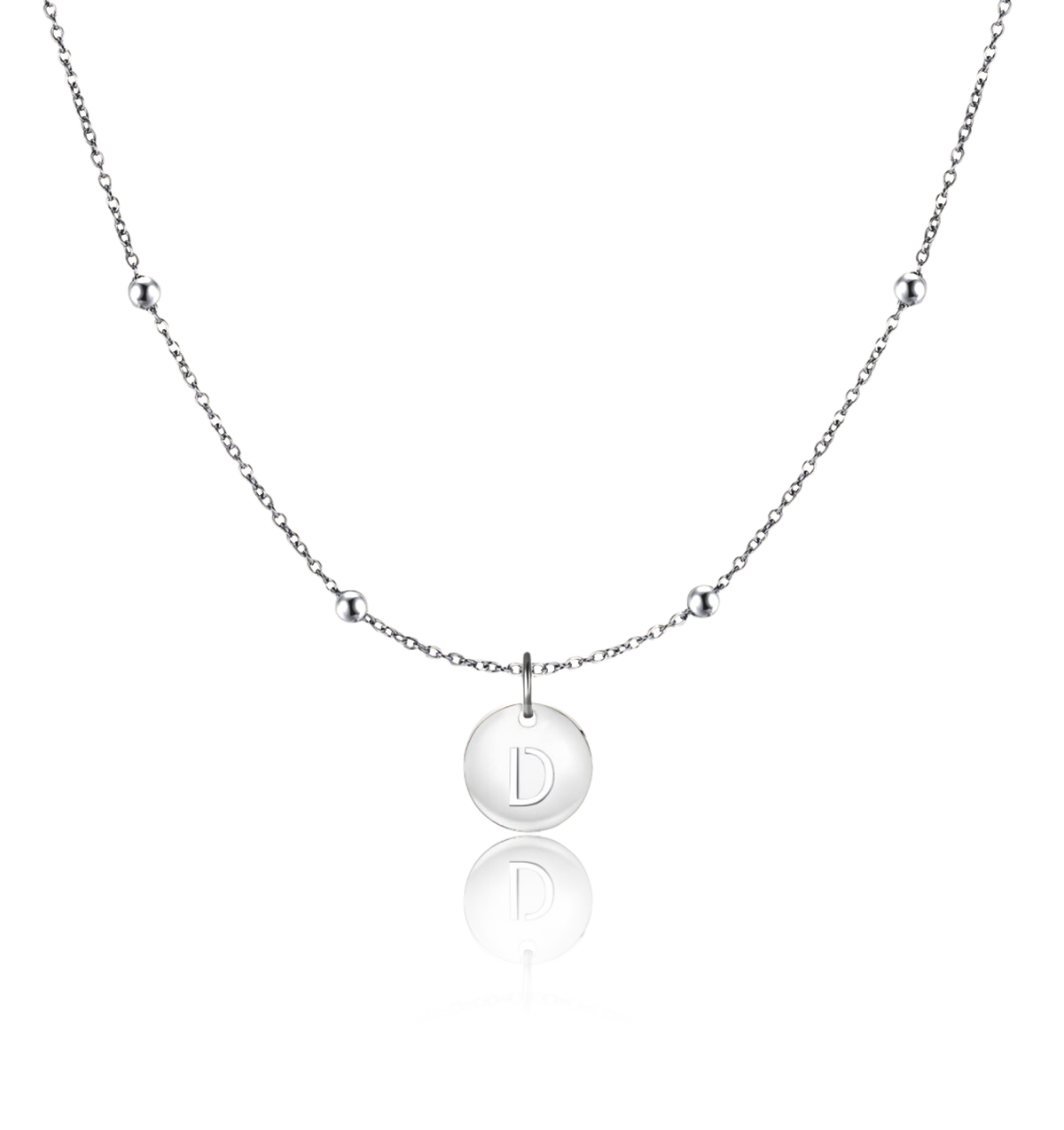 Collier Cercle Initiale