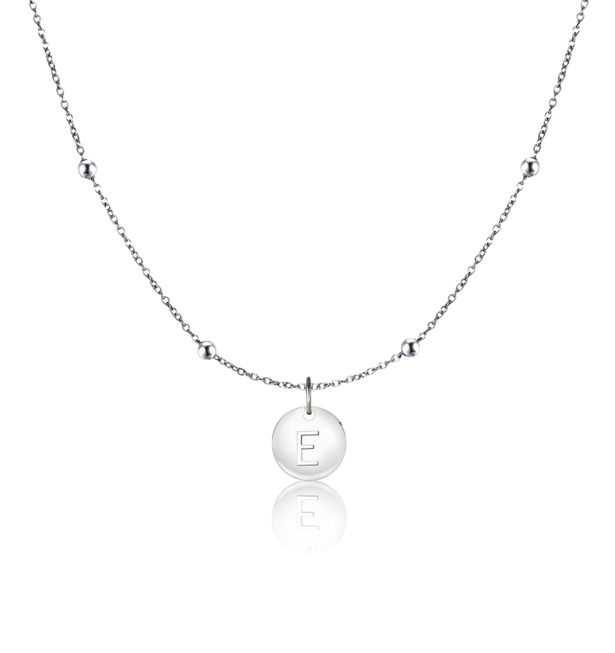 Collier Cercle Initiale