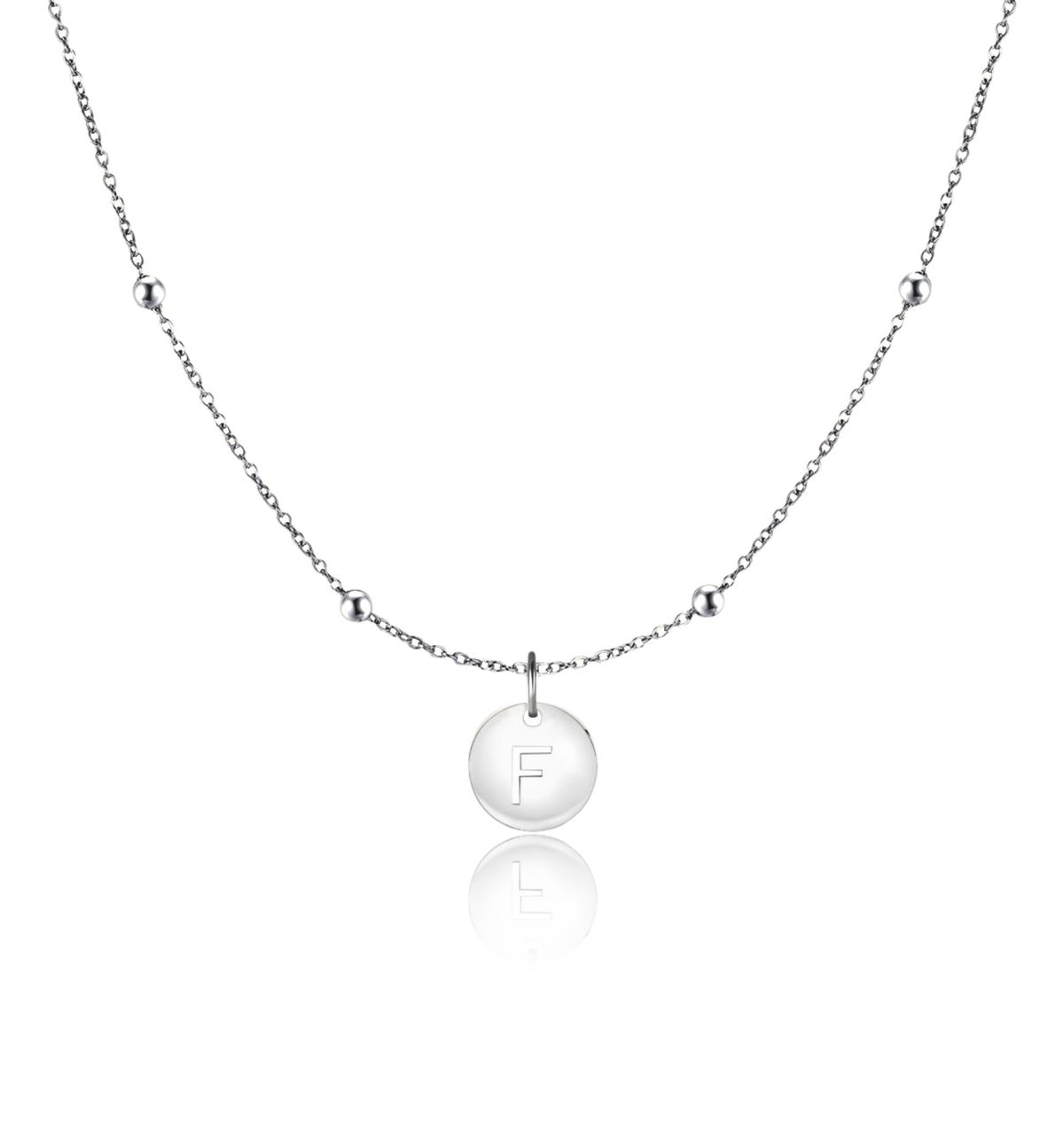 Collier Cercle Initiale