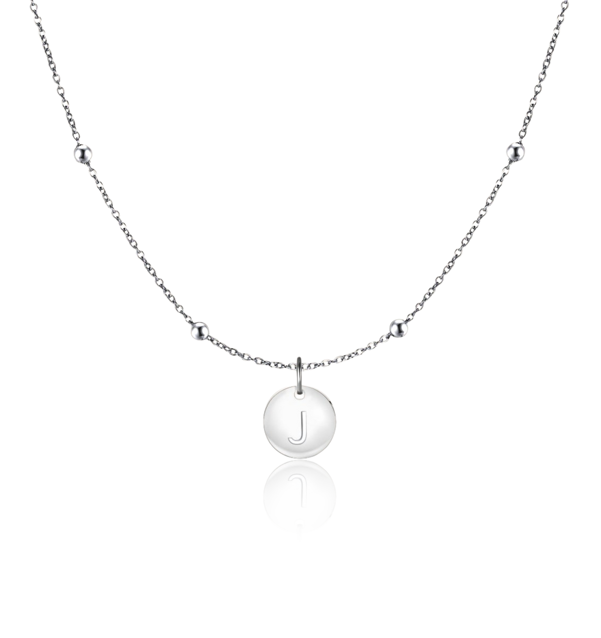 Collier Cercle Initiale
