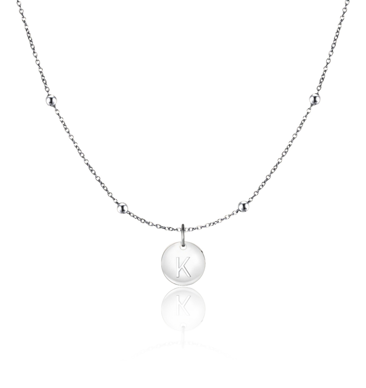 Collier Cercle Initiale