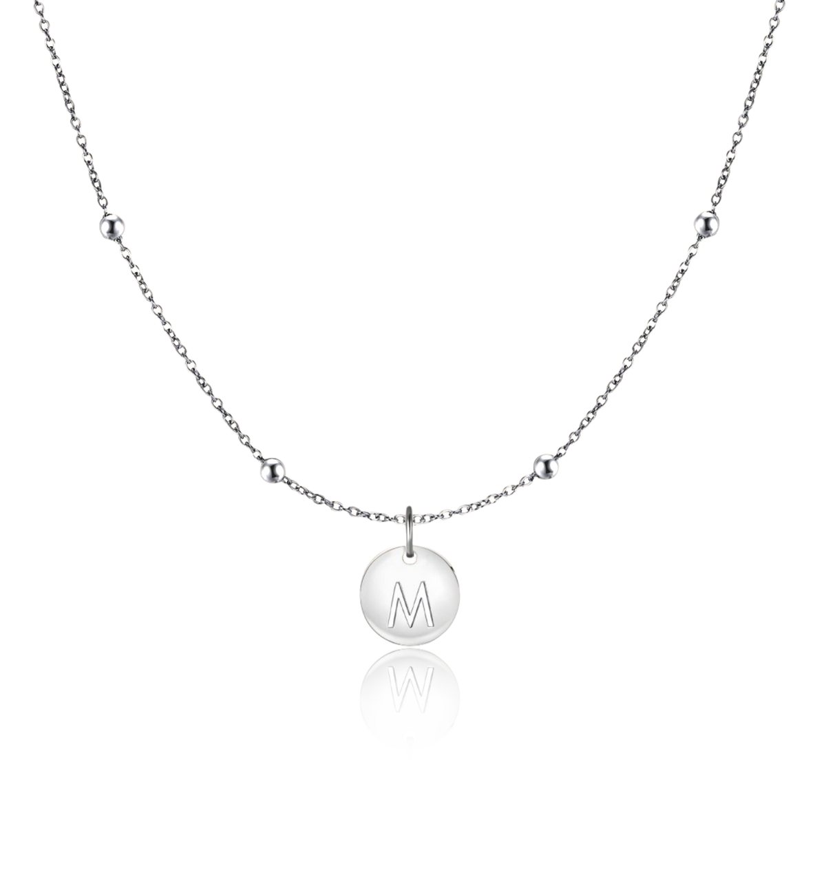 Collier Cercle Initiale