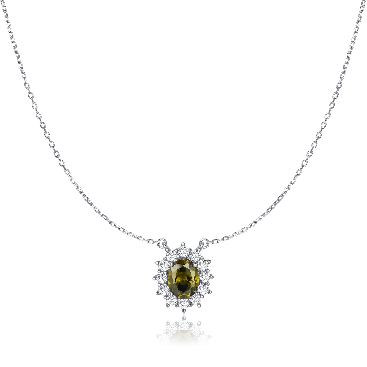 Collier Zircones Précieuses