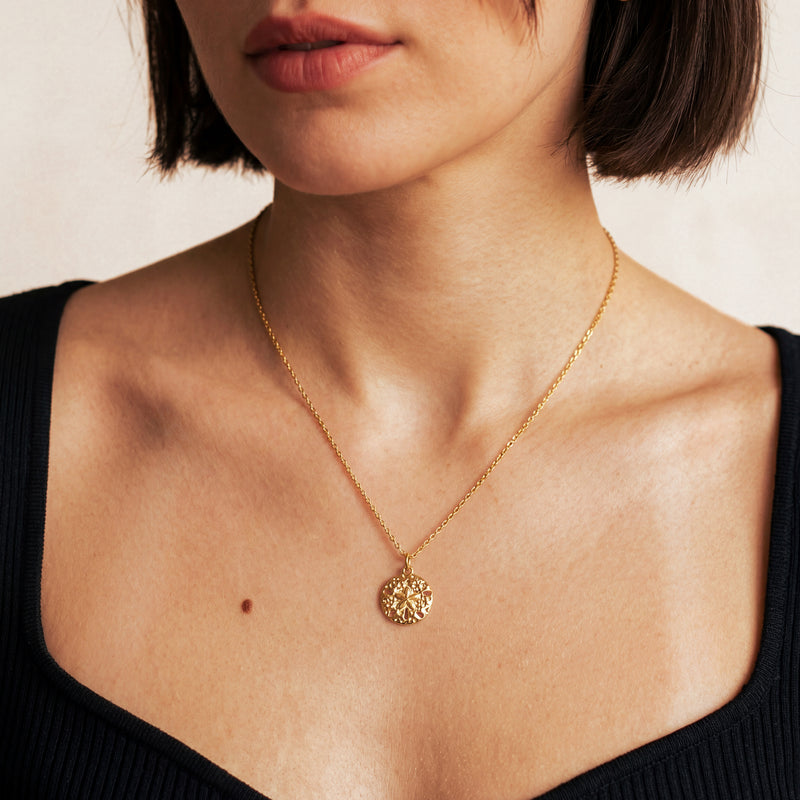 Collier Fleur Relieve