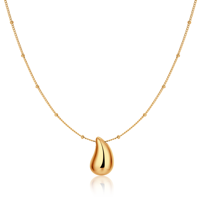 Collier Goutte Polie