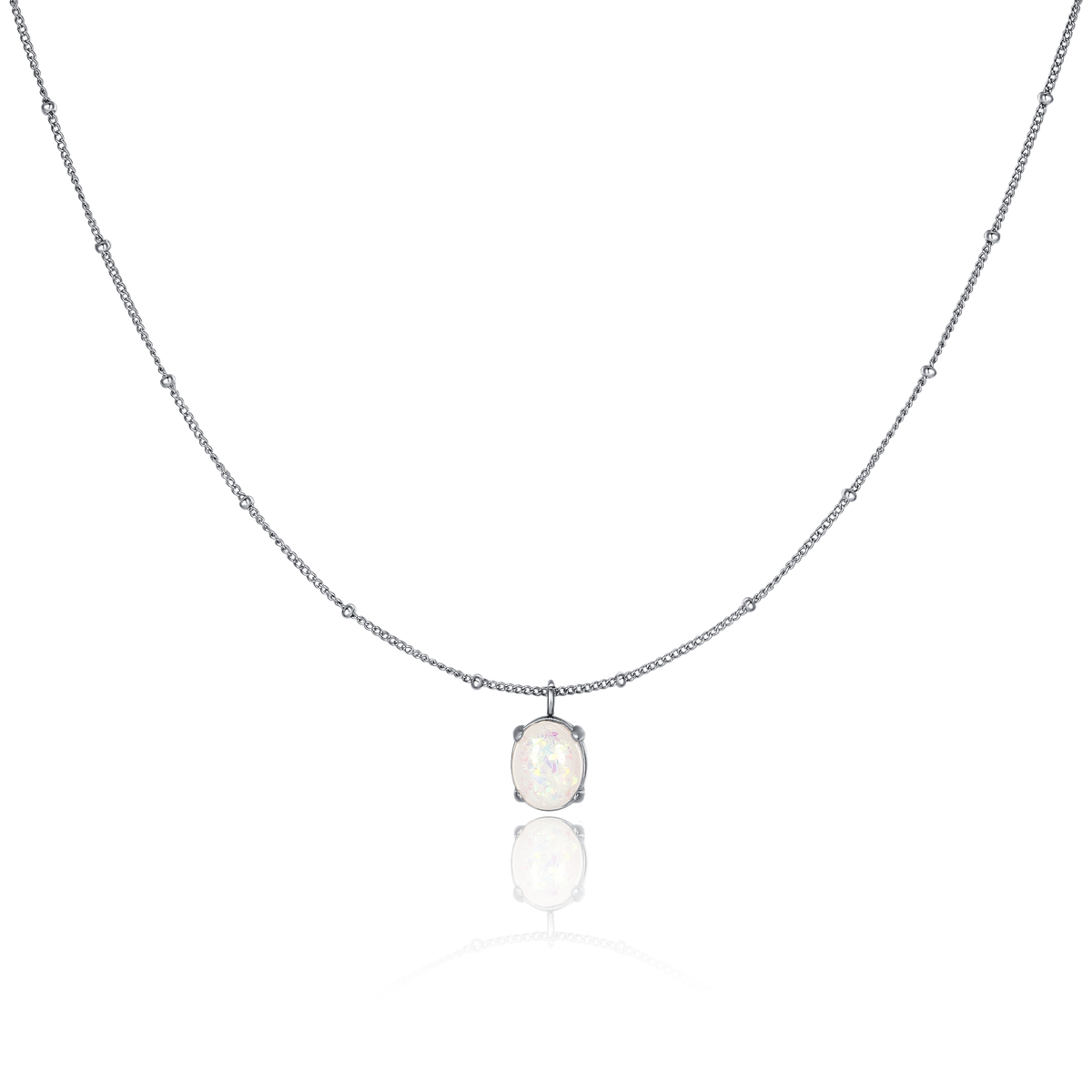 Collier Opale Irisée