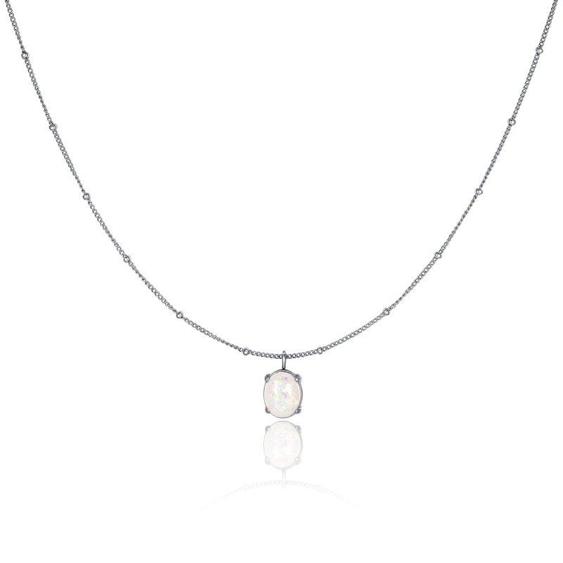 Collier Opale Irisée