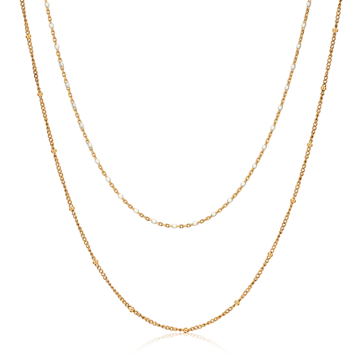 Collier Double Chaîne