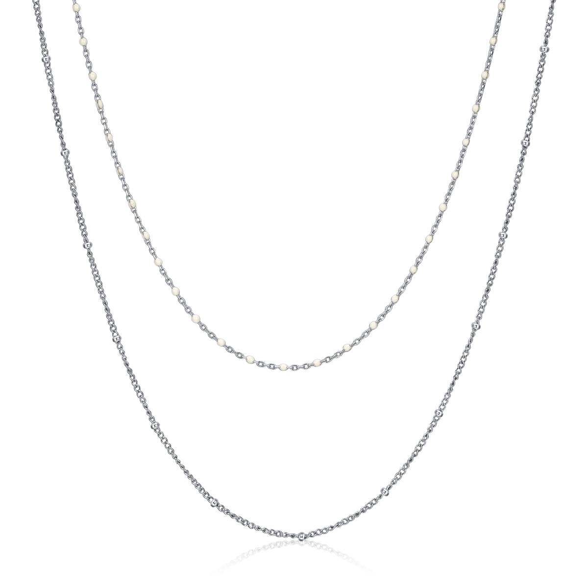 Collier Double Chaîne