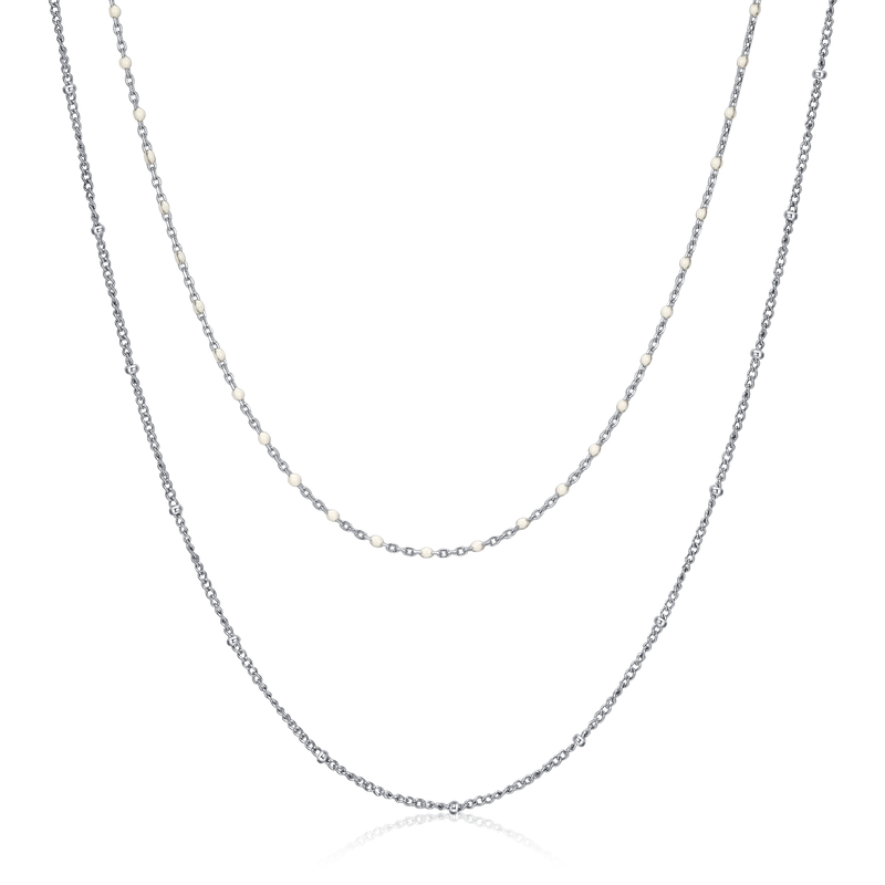 Collier Double Chaîne