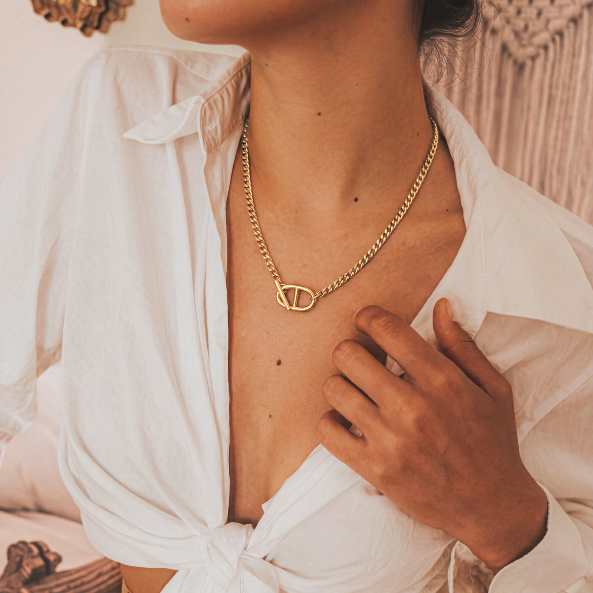 Collier Fermeture Frontale