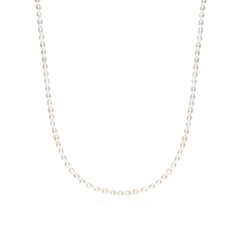 Collier Perles Soyeuses