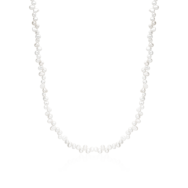 Collier Perles Moulées