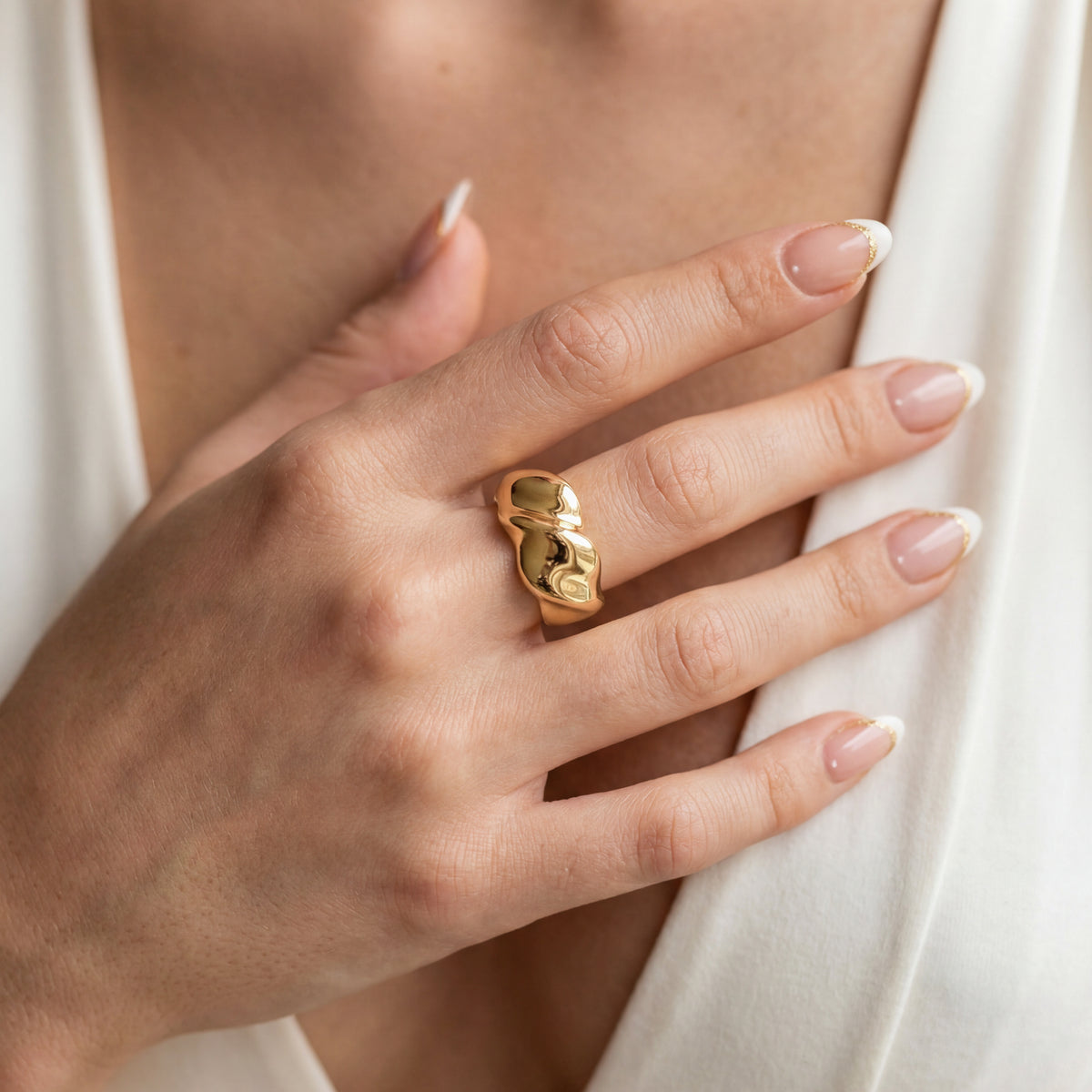 Bague Courbure