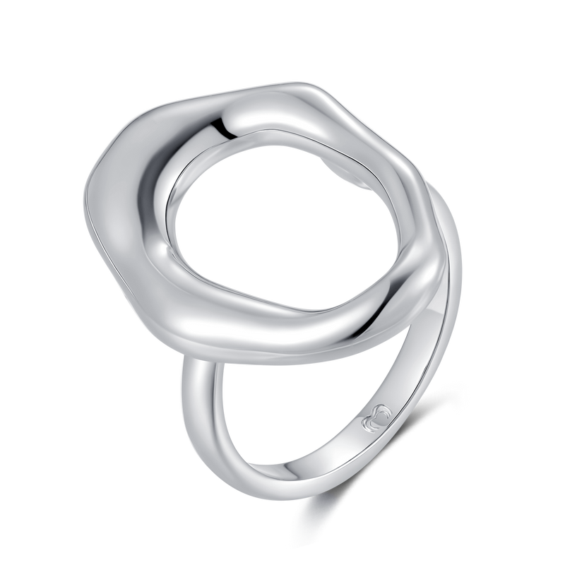 Bague Cercle Asymétrique