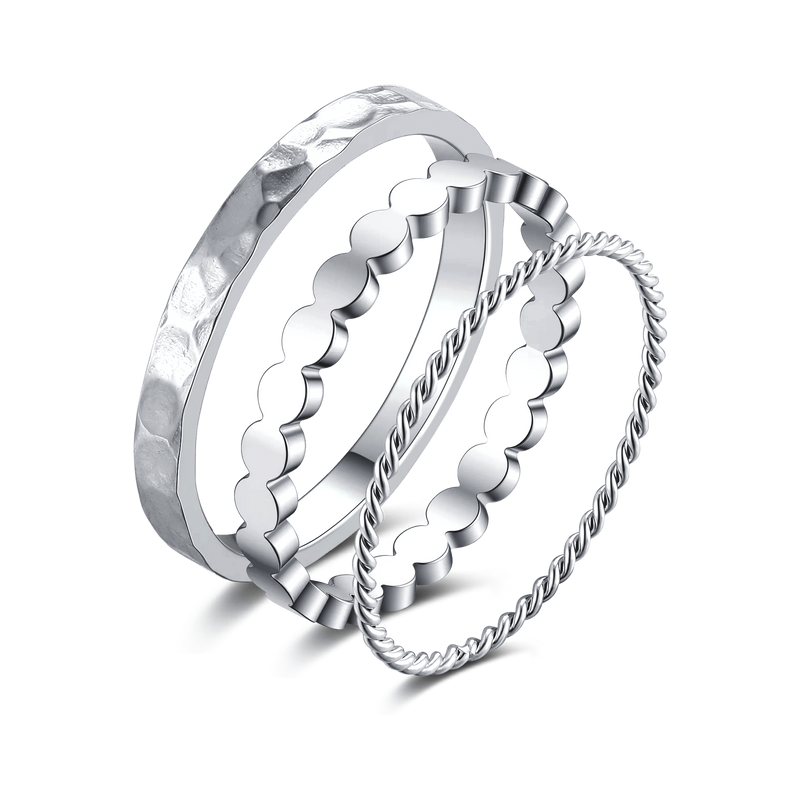 Bague Triple Design