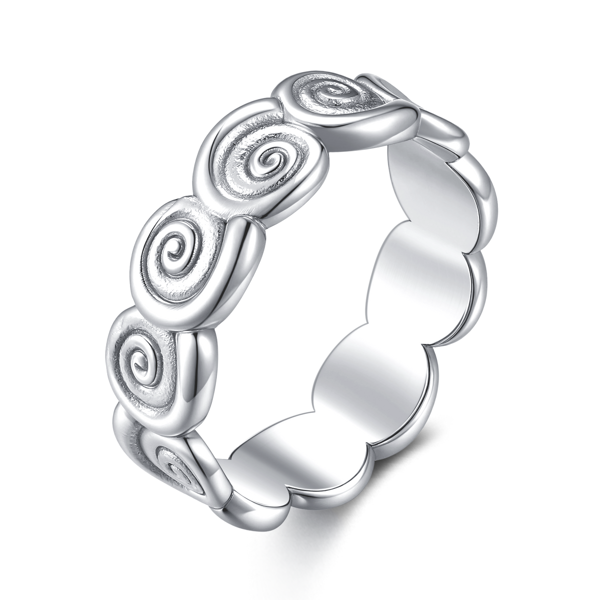 Bague Spirales Continues