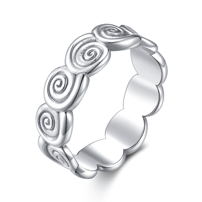Bague Spirales Continues