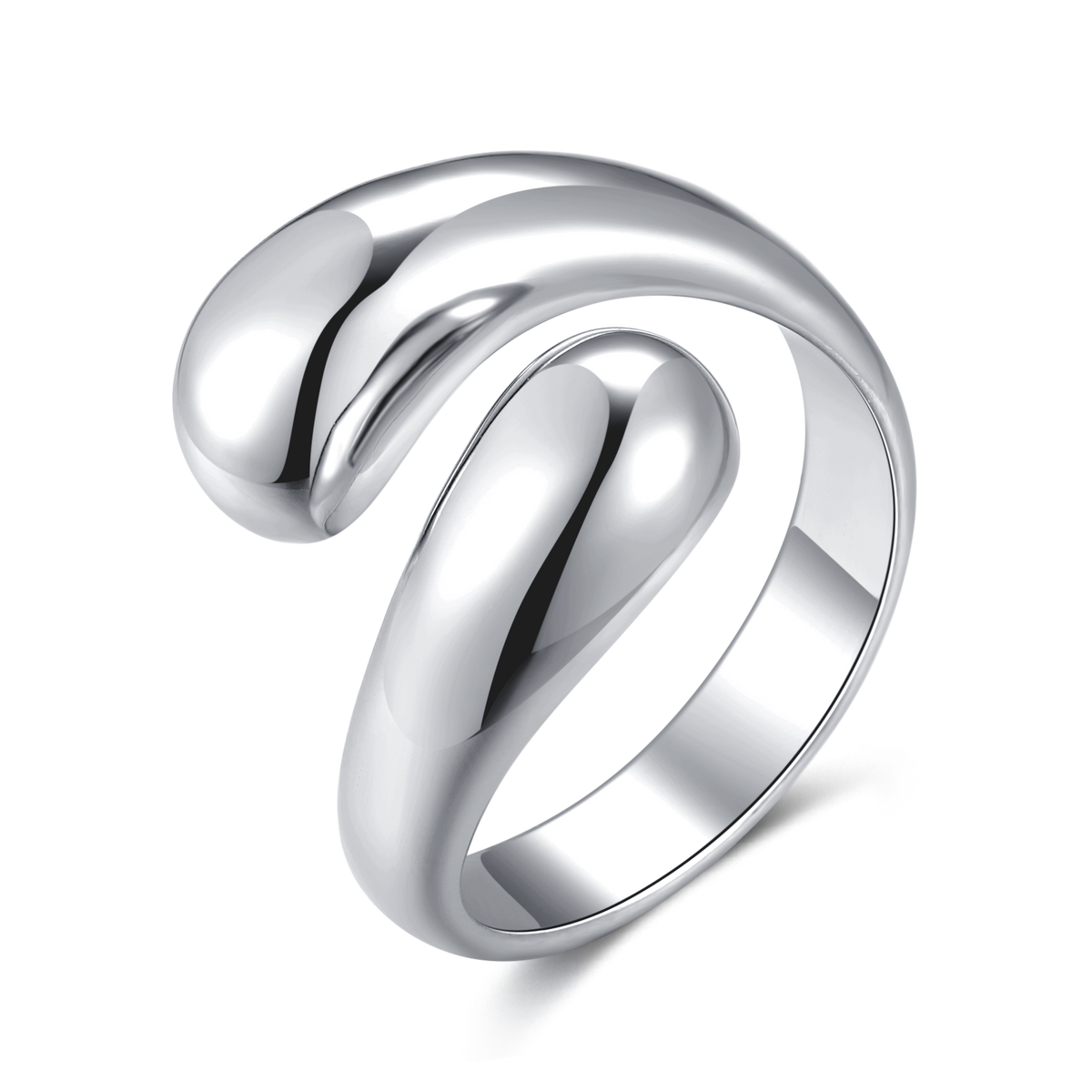 Bague Extrémités Arrondies