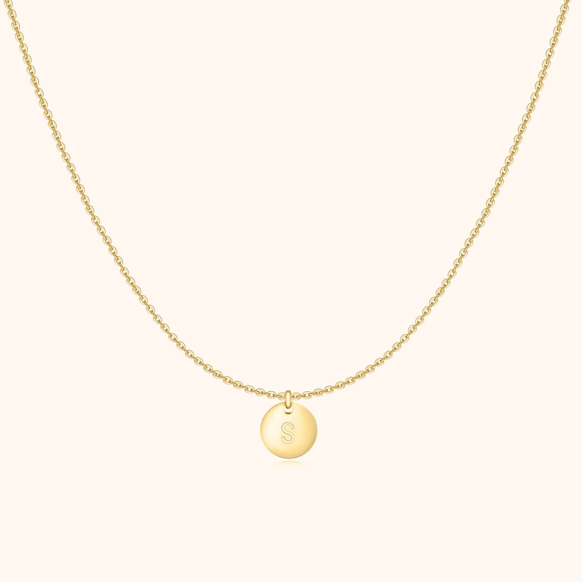 Collier Initiale - LaMaisonDesBijoux
