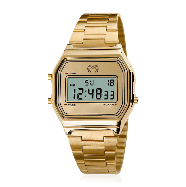Montre Digitale Vintage ~ Or
