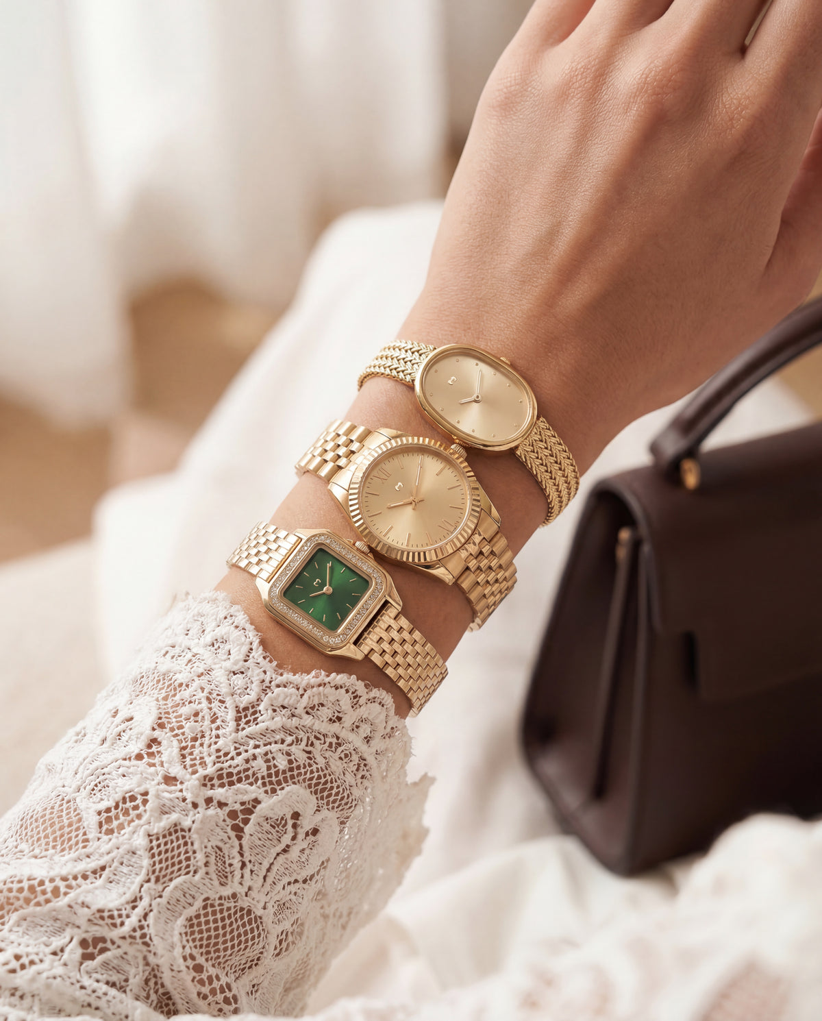 Montre Vintage Royale ~ Or