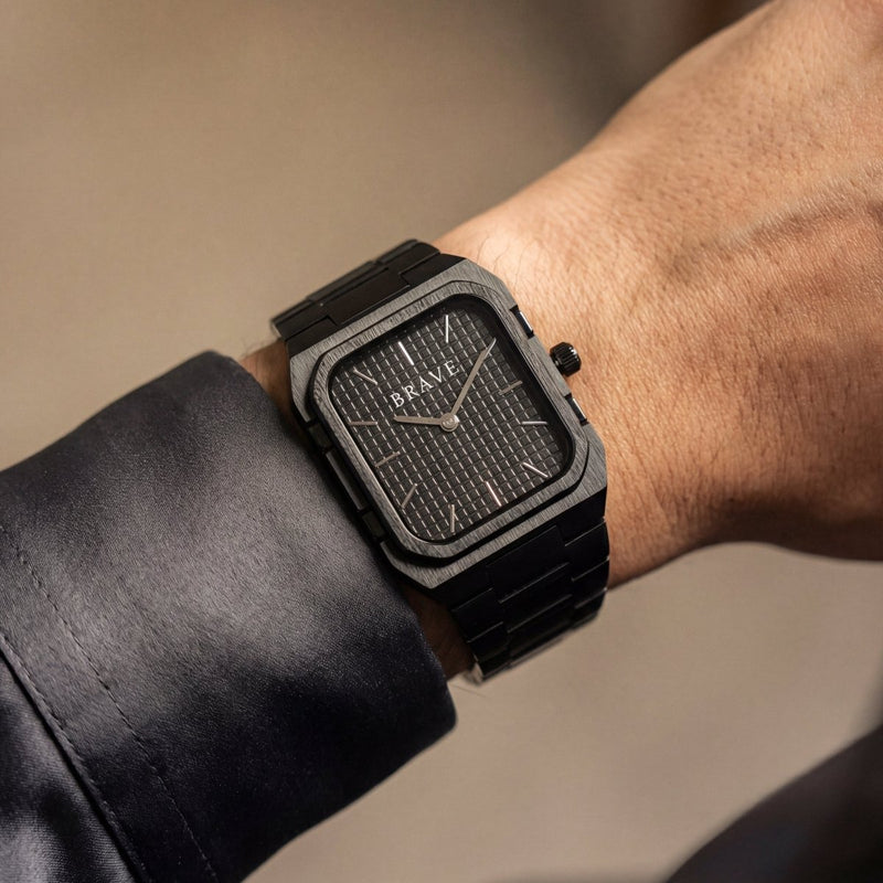 Montre BRAVE Brando ~ Noir