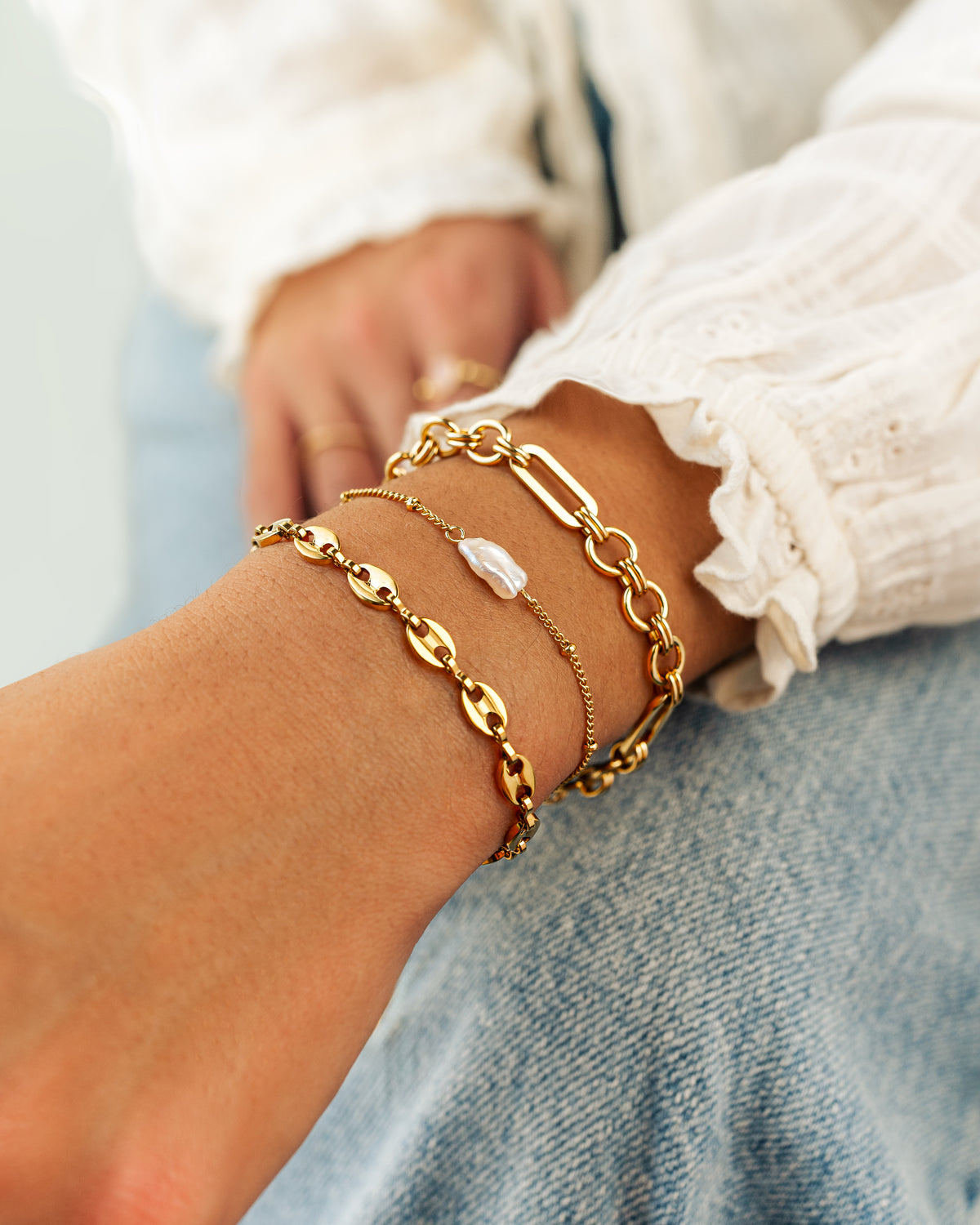 Bracelet Ovale - LaMaisonDesBijoux