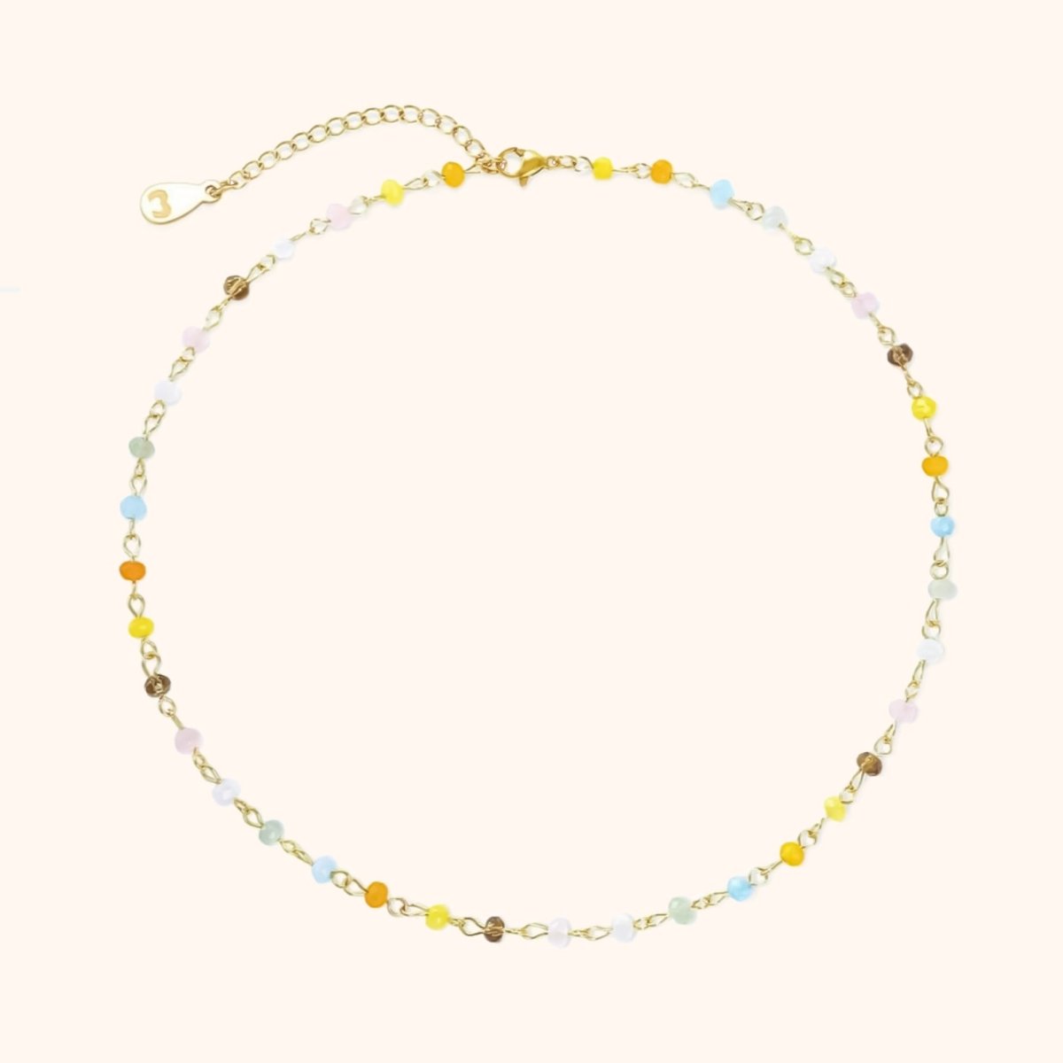 (Pack 2) Collier Coquille Marine + Canari - LaMaisonDesBijoux