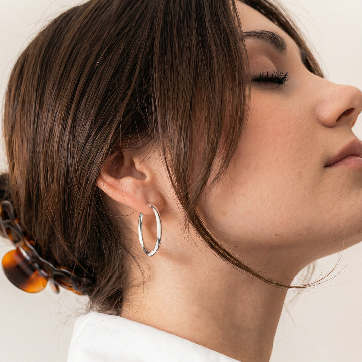 Boucles d'oreilles Anneaux Amples