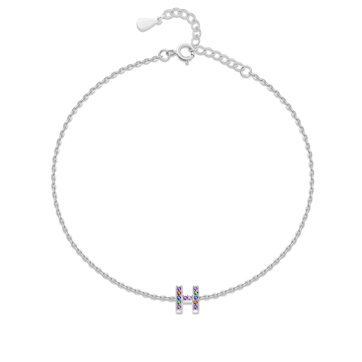 Bracelet de cheville "Initiale" - LaMaisonDesBijoux
