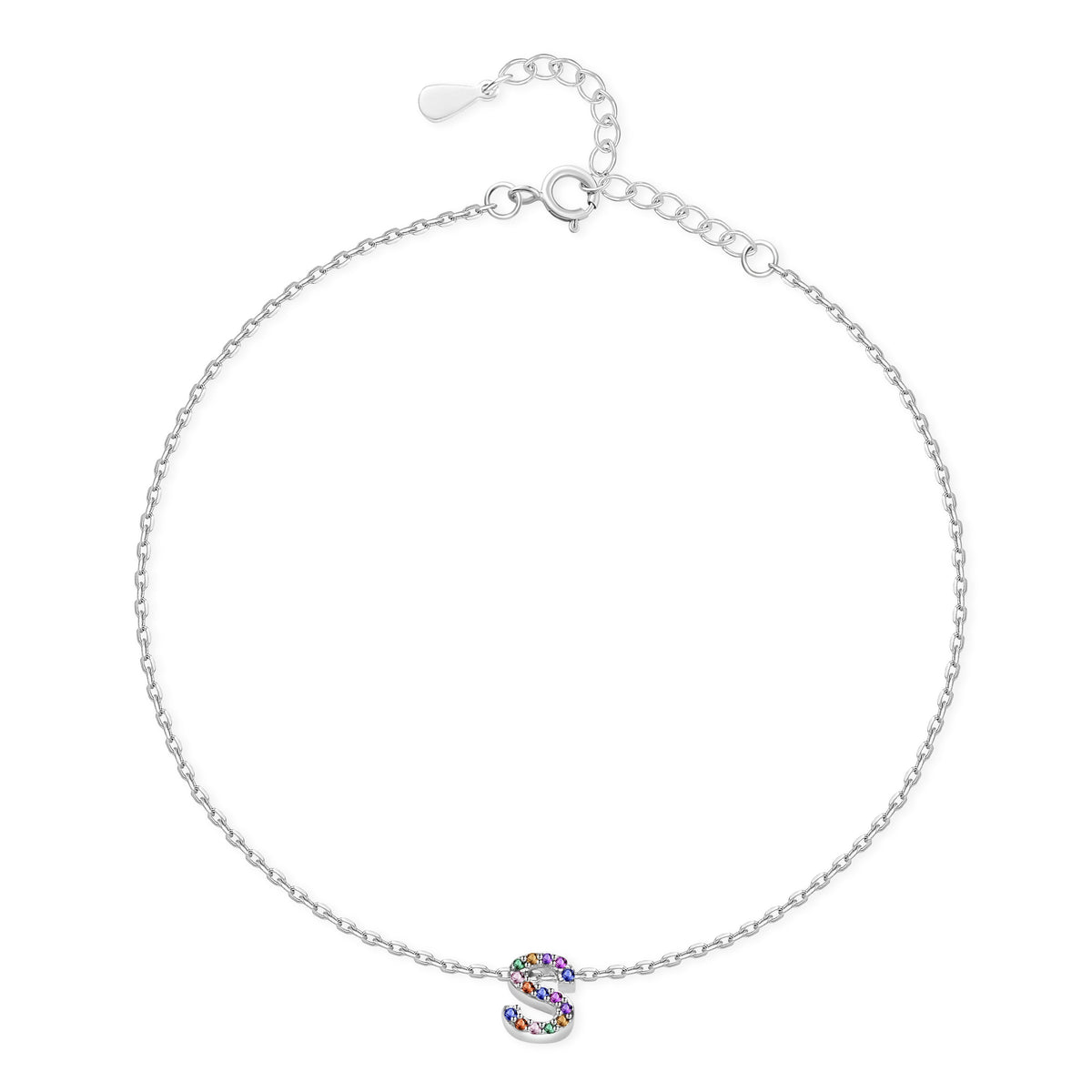 Bracelet de cheville "Initiale" - LaMaisonDesBijoux