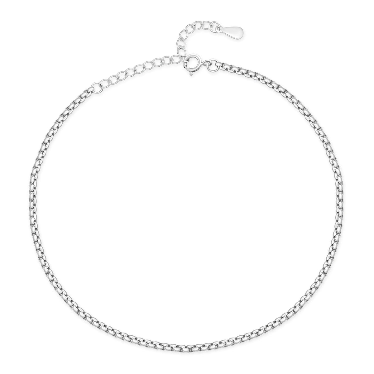 Bracelet de cheville "Carrés" - LaMaisonDesBijoux
