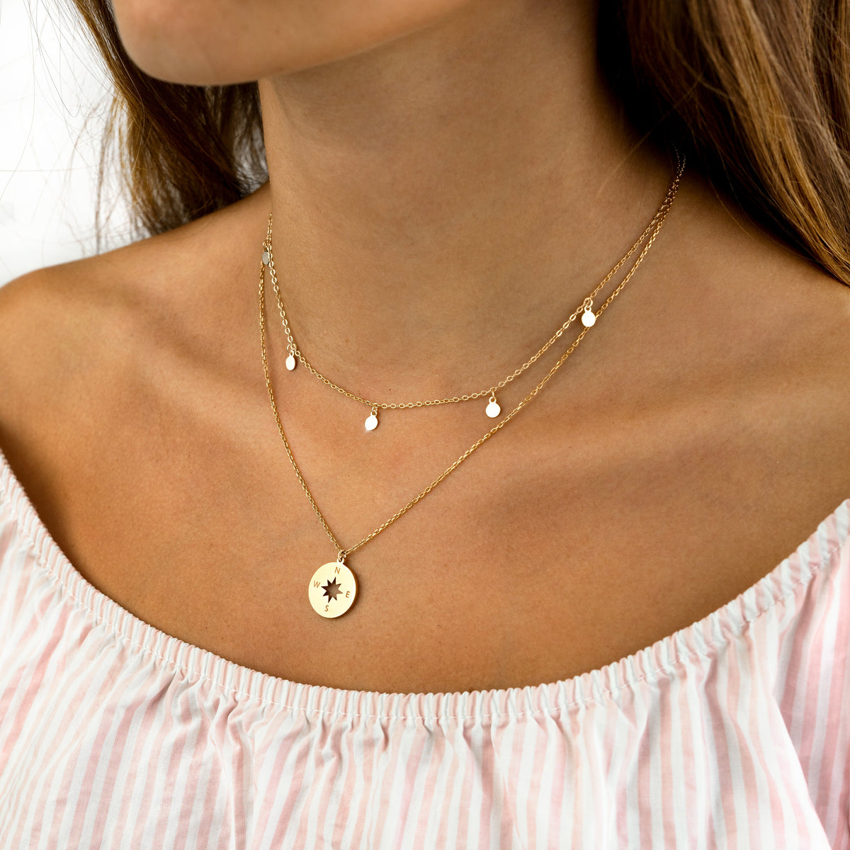 Collier "Rose des Vents" - LaMaisonDesBijoux