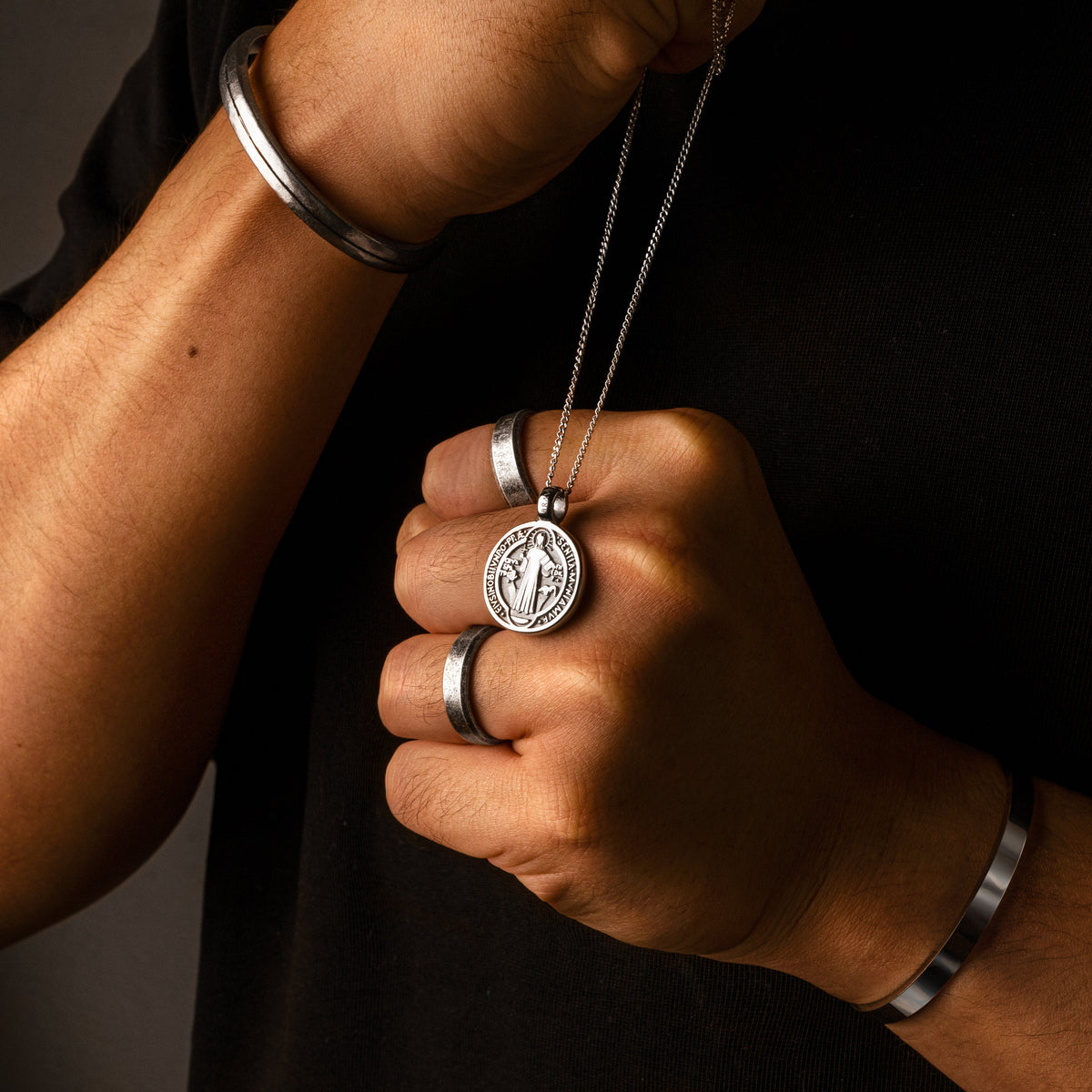Collier Homme BRAVE "Vangelo" - LaMaisonDesBijoux