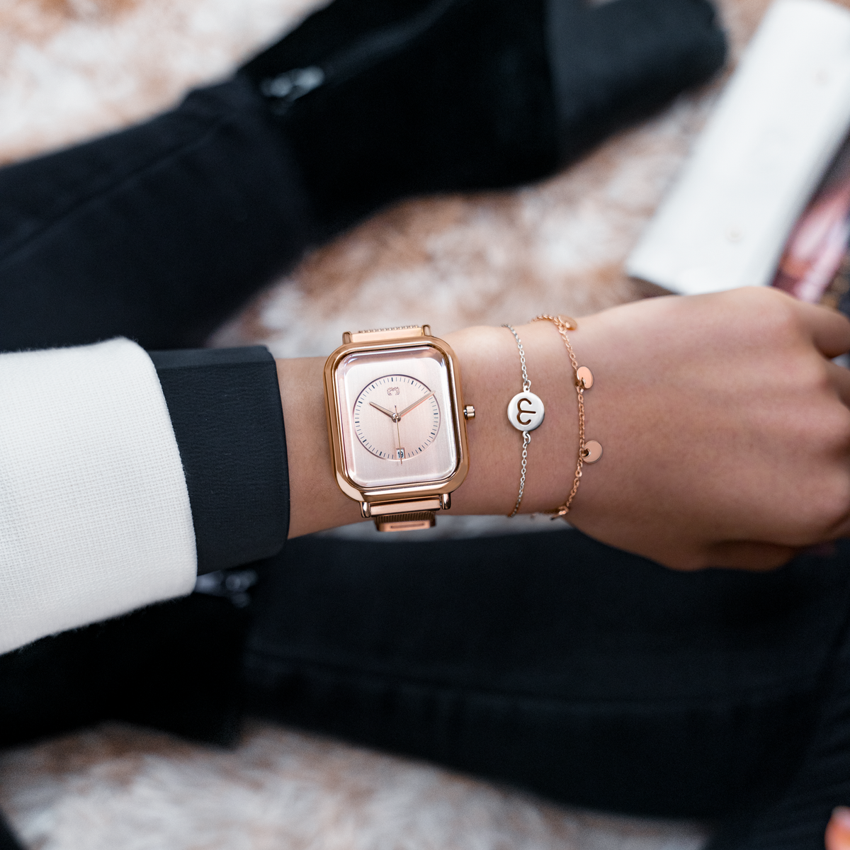 Montre "i-Classique" ~ Rose - LaMaisonDesBijoux