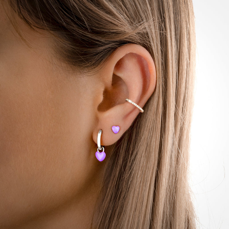 Boucles "Couleurs Cœur" - LaMaisonDesBijoux