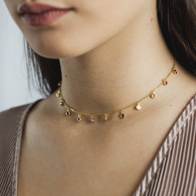 Collier "Arc-en-ciel" - LaMaisonDesBijoux