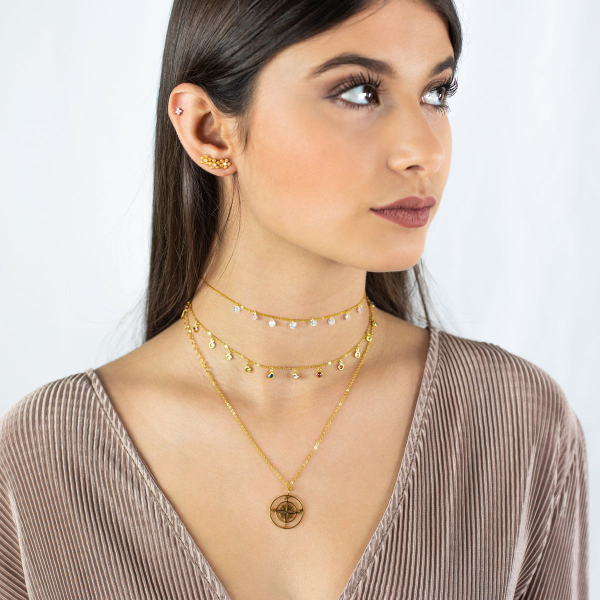 Collier "Points Cardinaux" - LaMaisonDesBijoux