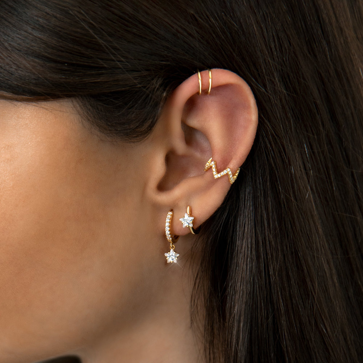 Boucles "Delta" - LaMaisonDesBijoux