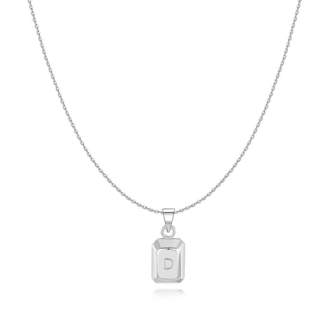 Collier "Lingot Initiale" - LaMaisonDesBijoux