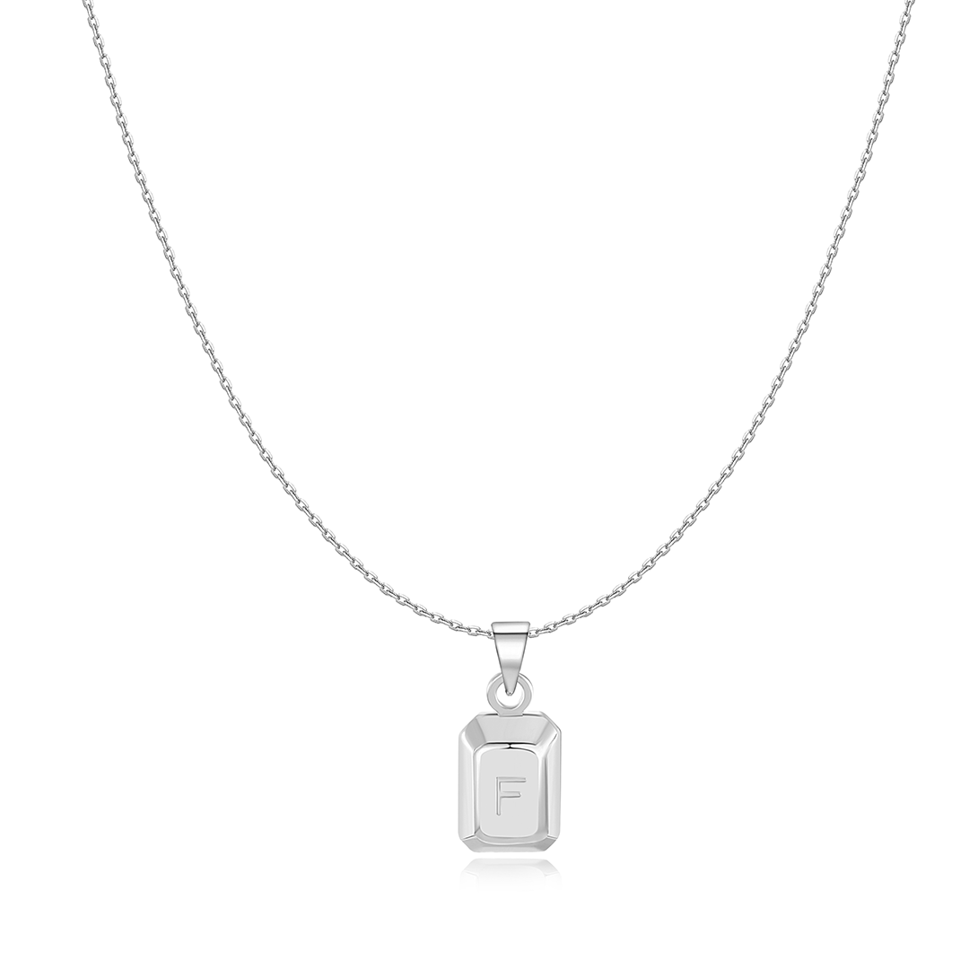 Collier "Lingot Initiale" - LaMaisonDesBijoux