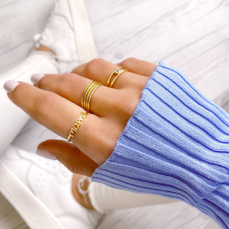 Bague "Mama" - LaMaisonDesBijoux