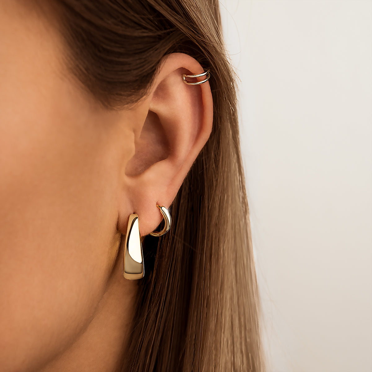 Boucles "Anneaux Ovales" - LaMaisonDesBijoux