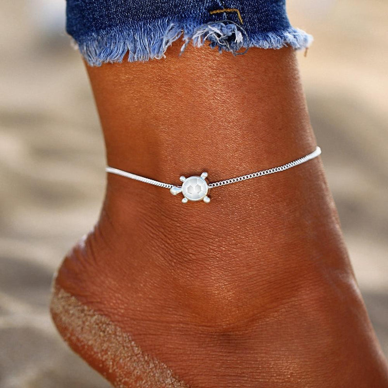 Bracelet de cheville "Tortue" - LaMaisonDesBijoux